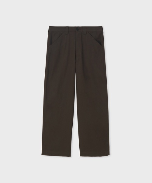 セール】ハイツイストコットン ワイドストレートパンツ / 252122 1822