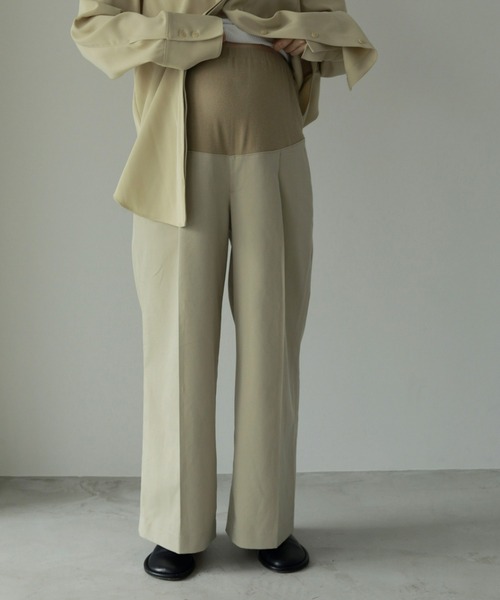 Reha.】Tuck Wide Pants（その他パンツ）｜anuke（アンヌーク）の