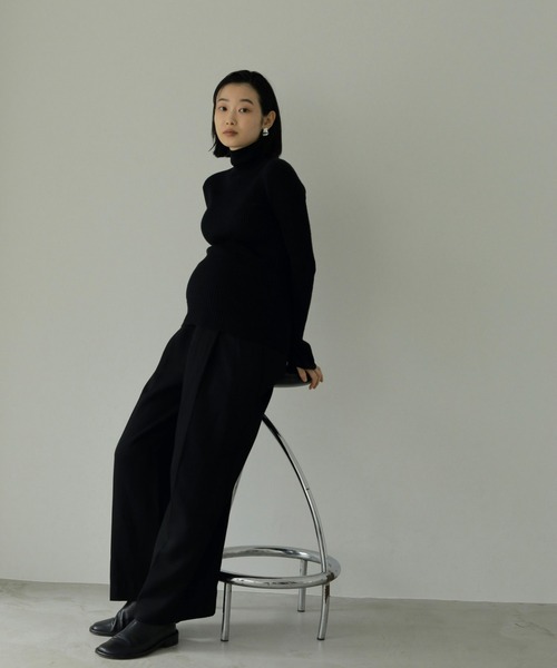 Reha.】Tuck Wide Pants（その他パンツ）｜anuke（アンヌーク）の