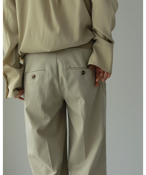 Reha.】Tuck Wide Pants（その他パンツ）｜anuke（アンヌーク）の