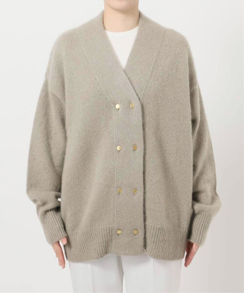 Noble（ノーブル）の「YAK/ヤク ダブルボタンニットカーディガン