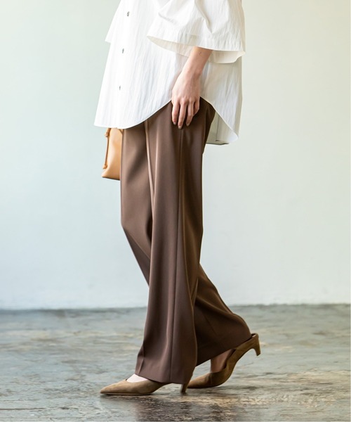 Noble（ノーブル）の「ツイルクロスストレートパンツ◇（その他パンツ