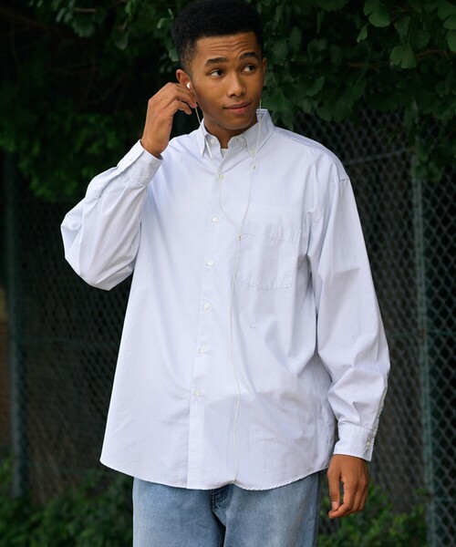 KAPITAL ブロードボタンダウン ジャイアントシャツ ホワイト Kapital