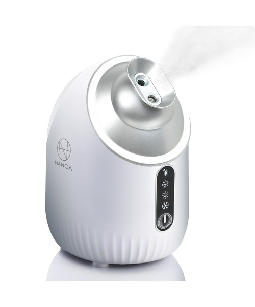 ナノア リフティア フェイススチーマー シルバー（美容器具）｜NANOA