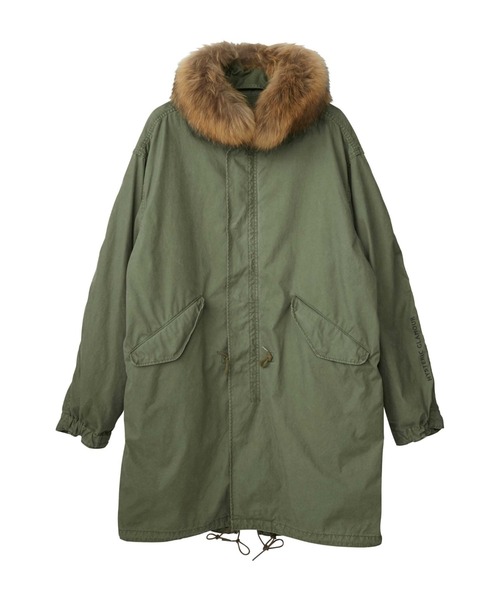 HYSTERIC GLAMOUR（ヒステリックグラマー）の「ファーライナー付 M-65