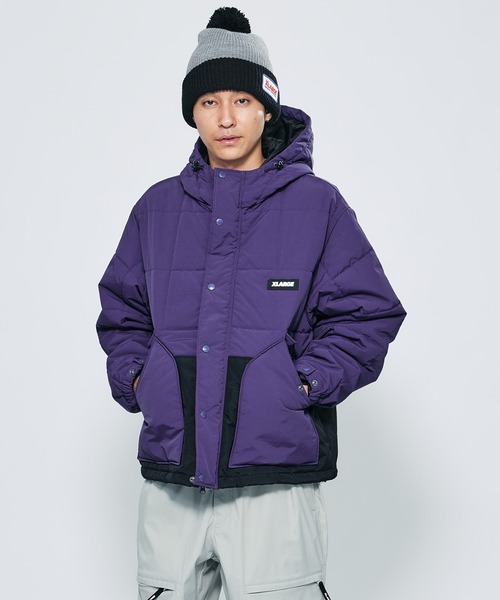 XLARGE（エクストララージ）の「PANELED NYLON HOODED JACKET