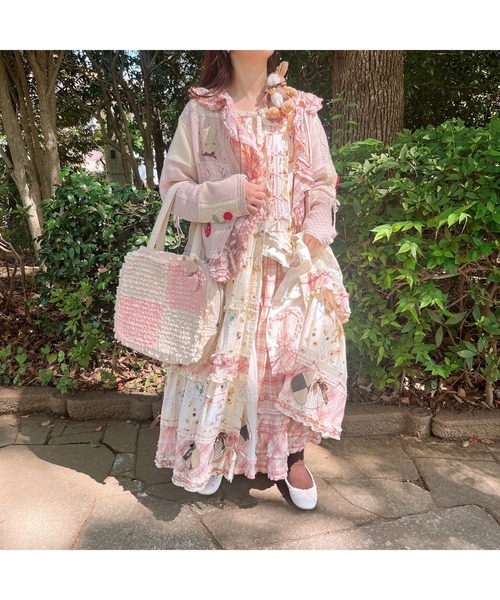 PINK HOUSE（ピンクハウス）の「クッキーパッチワークモチーフ