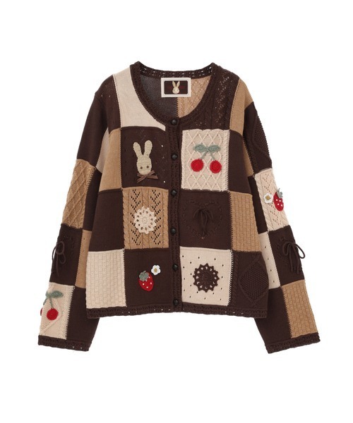 PINK HOUSE（ピンクハウス）の「クッキーパッチワークモチーフ