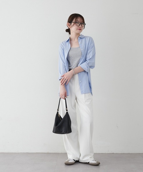 3/4～価格改定》ソフトレザーシンプルショルダーバッグ (CE-1328-WEB