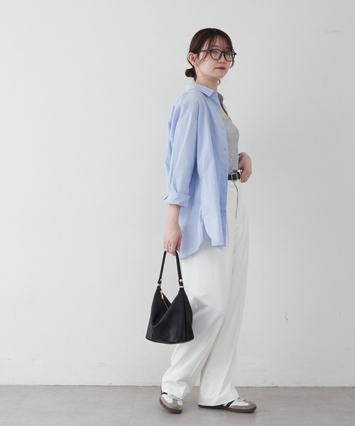 3/4～価格改定》ソフトレザーシンプルショルダーバッグ (CE-1328-WEB