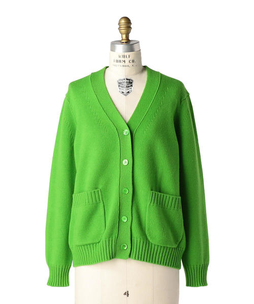 Drawer（ドゥロワー）の「Drawer 7GカシミヤVネックカーディガン