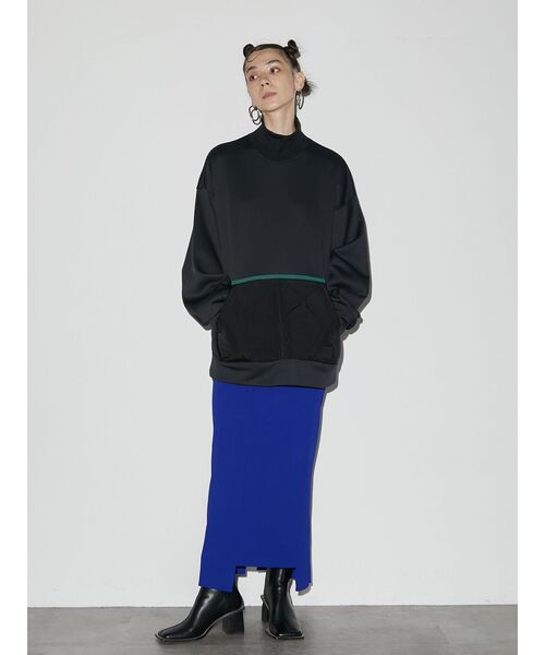 UN3D.（アンスリード）の「キルティングドッキングスウェット