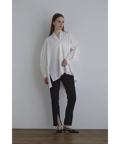 LE PHIL（ルフィル）の「ライトタイプライターギャザーブラウス