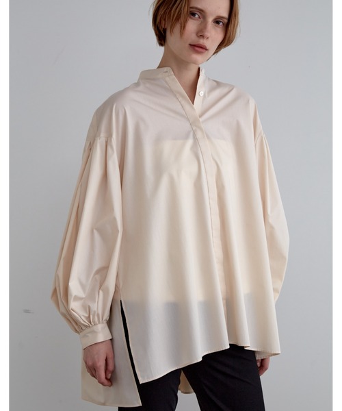 LE PHIL（ルフィル）の「ライトタイプライターギャザーブラウス