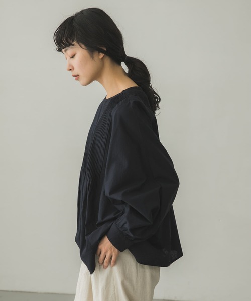 かぐれ（カグレ）の「コットンドルマンピンタックブラウス（シャツ