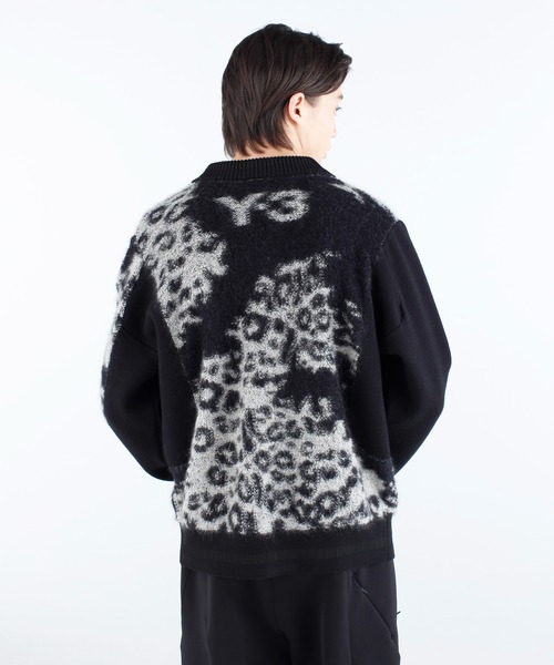 Y-3（ワイスリー）の「U LEOPARD KNIT CARDIGAN（ニット/セーター