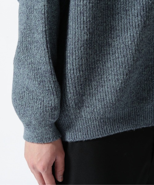 YOKE（ヨーク）の「YOKE/ヨーク/BABY ALPACA RIB SWEATER（ニット