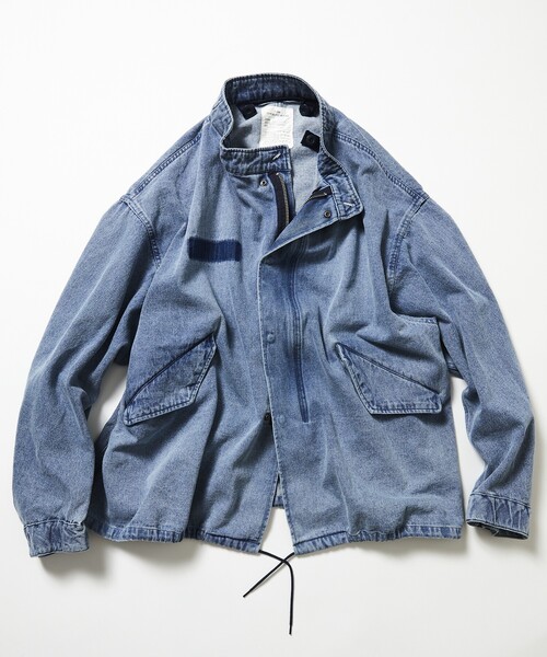 FREAK'S STORE（フリークスストア）の「フェード加工 M-65 ショート