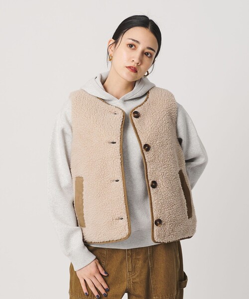 Barbour＞フリースベスト（その他アウター）｜Barbour（バブアー）の