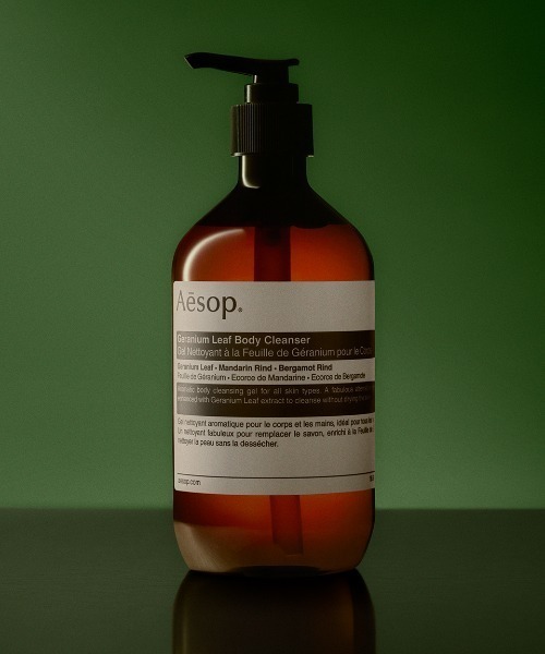 ゼラニウム ボディクレンザー 500mL（石鹸/ボディソープ）｜Aesop