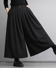 ガウチョパンツ」に該当するレディースのパンツ（ブラック/黒色系