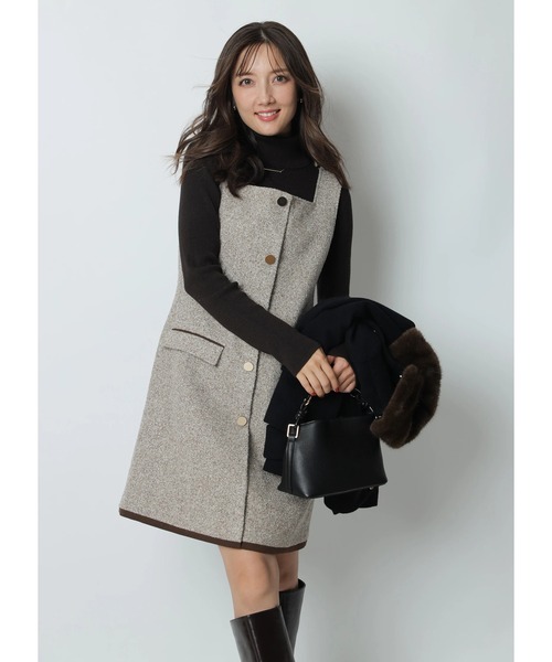 Apuweiser-riche（アプワイザーリッシェ）の「スクエアネックミニ