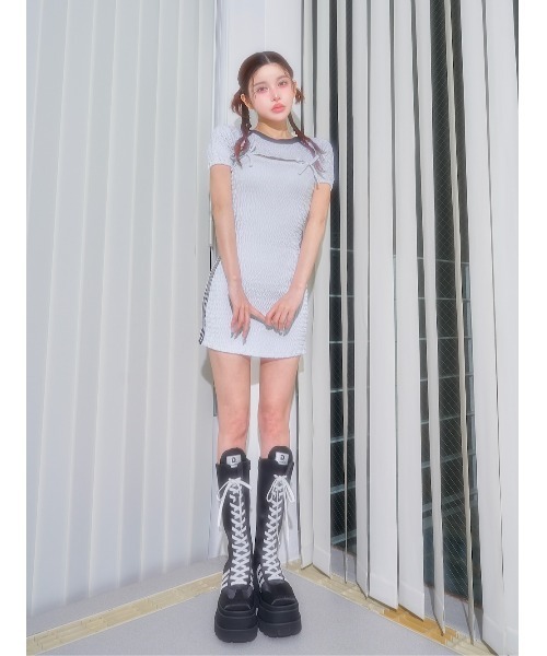 レースアップスニーカーロングブーツ（ブーツ）｜Darich（ダーリッチ