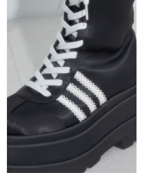 レースアップスニーカーロングブーツ（ブーツ）｜Darich（ダーリッチ