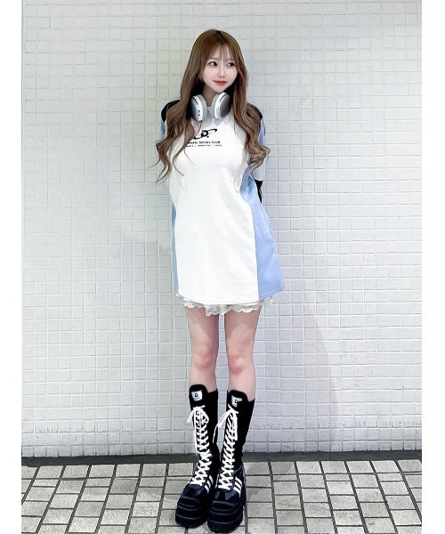 レースアップスニーカーロングブーツ（ブーツ）｜Darich（ダーリッチ