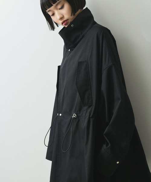 ADAM ET ROPE'（アダムエロペ）の「【WEB限定】スタンドカラーハーフ