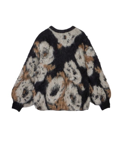 Ameri（アメリ）の「VERONICA JACQUARD KNIT CARDIGAN（ニット