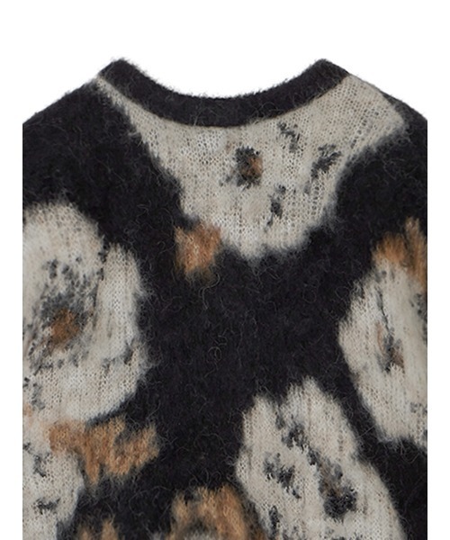 Ameri（アメリ）の「VERONICA JACQUARD KNIT CARDIGAN（ニット