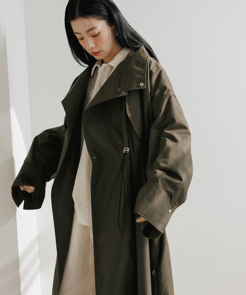 ADAM ET ROPE'（アダムエロペ）の「【WEB限定】スタンドカラーロング