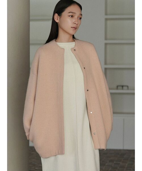 ELENDEEK（エレンディーク）の「ベーシックCNラクーンカーディガン