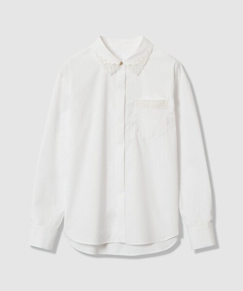 セール】エンブレム刺繍シャツ（シャツ/ブラウス）｜ANAYI（アナイ）の