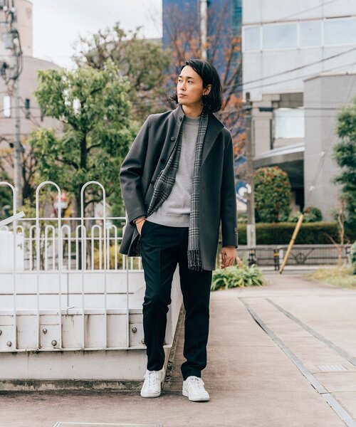 EDIFICE（エディフィス）の「SUPER 150's ウール メルトン スタンド