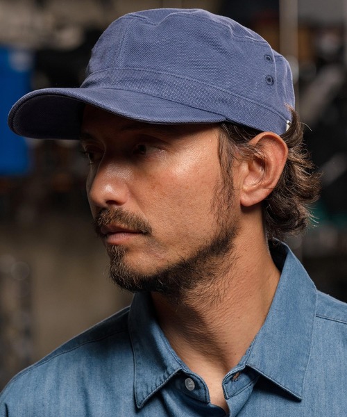 mko12552-Garment Wash Work Cap ワークキャップ（キャップ）｜CAMBIO
