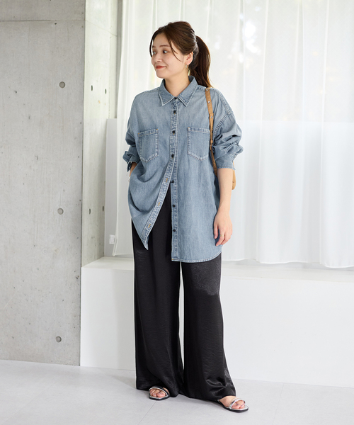 追加》ライトオンスデニムシャツ（シャツ/ブラウス）｜JOURNAL