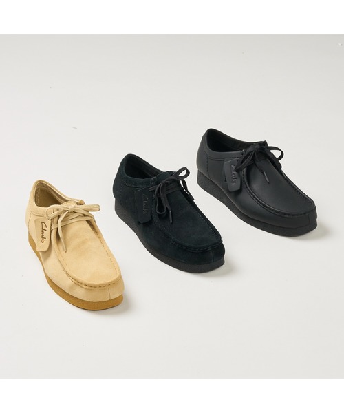 Clarks（クラークス）の「Wallabee 2 / メンズ ワラビー2 (ブラック