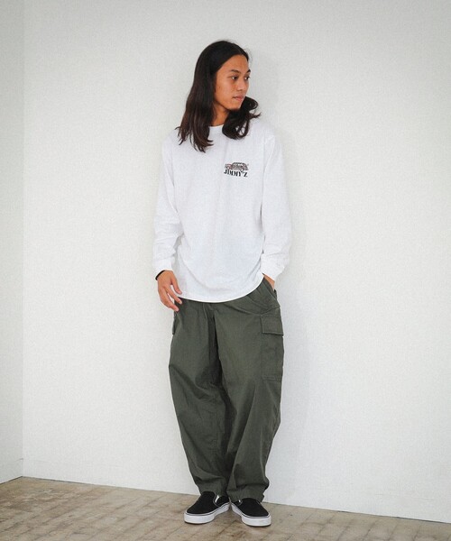 JIMMY'Z（ジミーズ）の「JIMMY'Z × ジミー大西 / Long Sleeve Tee