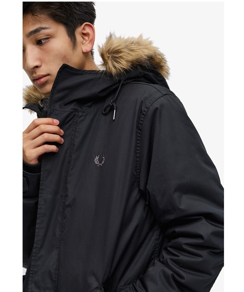 FRED PERRY（フレッドペリー）の「Men Zip-In Liner Fishtail Parka