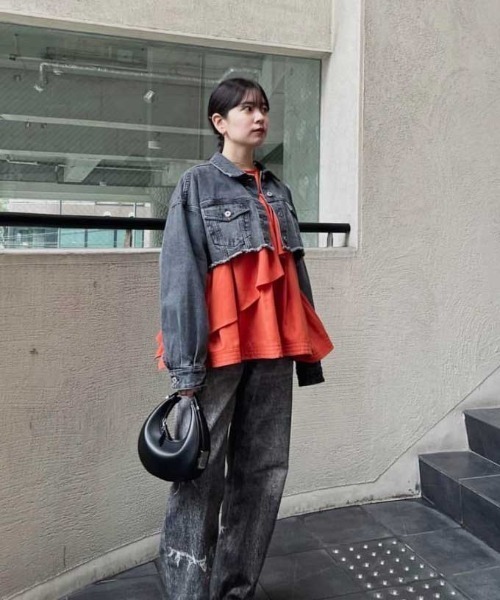 セール】2WAY FRILL BLOUSE（シャツ/ブラウス）｜Ameri（アメリ）の