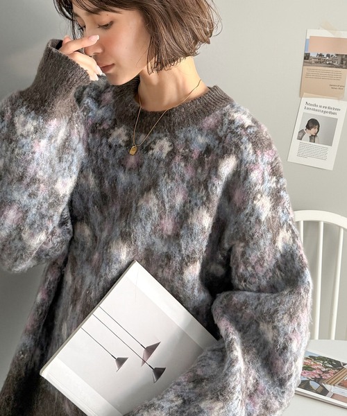 セール】ヴィンテージライクなデザインで上級見え◎アンティークラグ