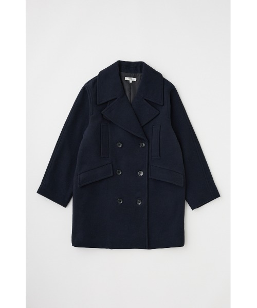 MOUSSY（マウジー）の「DOUBLE BREASTED ミドルコート（ピーコート