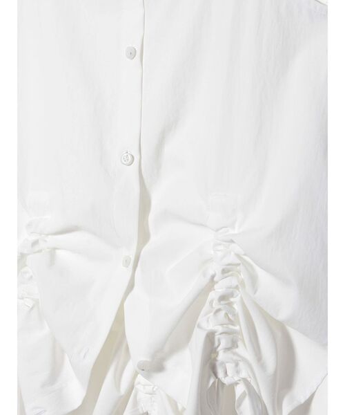 セール】HEM GATHER SH CAMISOLE / ヘムギャザーシャツキャミソール