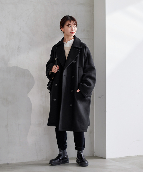 FRAMeWORK（フレームワーク）の「≪追加≫ロングPコート（ピーコート