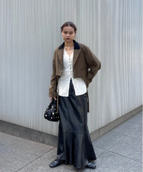 Ameri（アメリ）の「FURYL JACQUARD TOP（シャツ/ブラウス）」 - WEAR