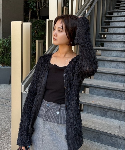 Ameri（アメリ）の「FURYL JACQUARD TOP（シャツ/ブラウス）」 - WEAR