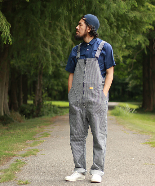 ネイタルデザイン】センタージップオーバーオール/CENTER ZIP OVER ALL