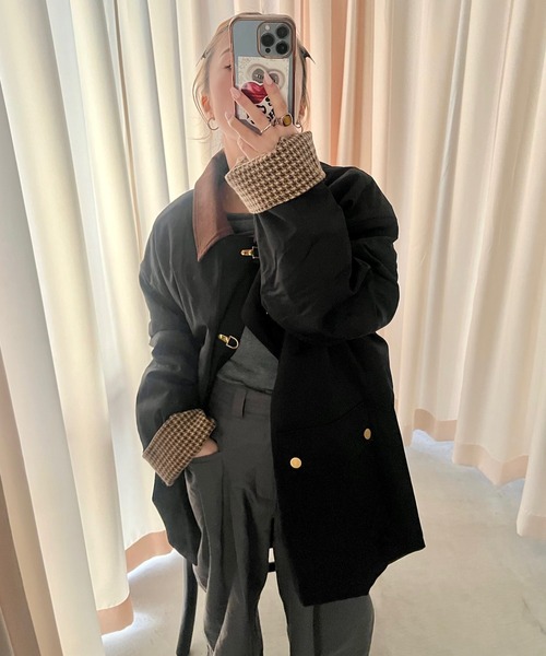 コーデュロイカラーハーフジャケット FD22W116【Fano Studios